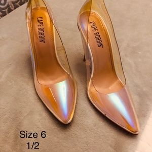 Cape Robbin Clear Pumps